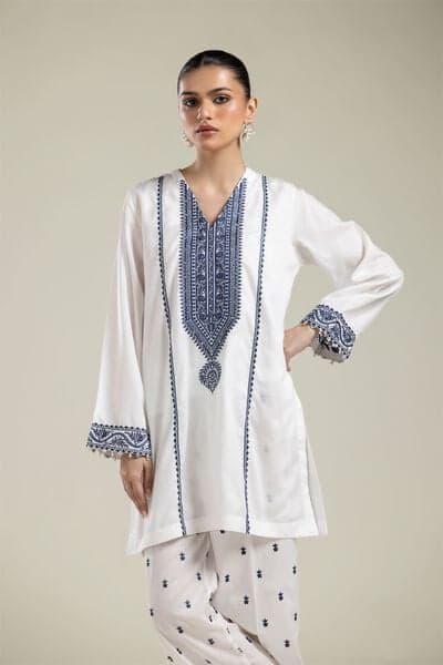 Farah Pintuck Detail Kurta