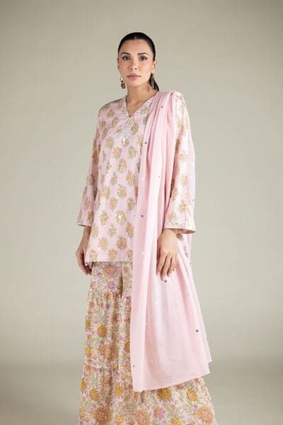 Kiran Sequin Yoke Kurta