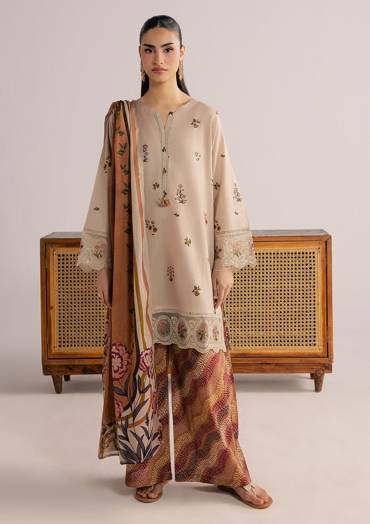 Coastal Linen Kaftan
