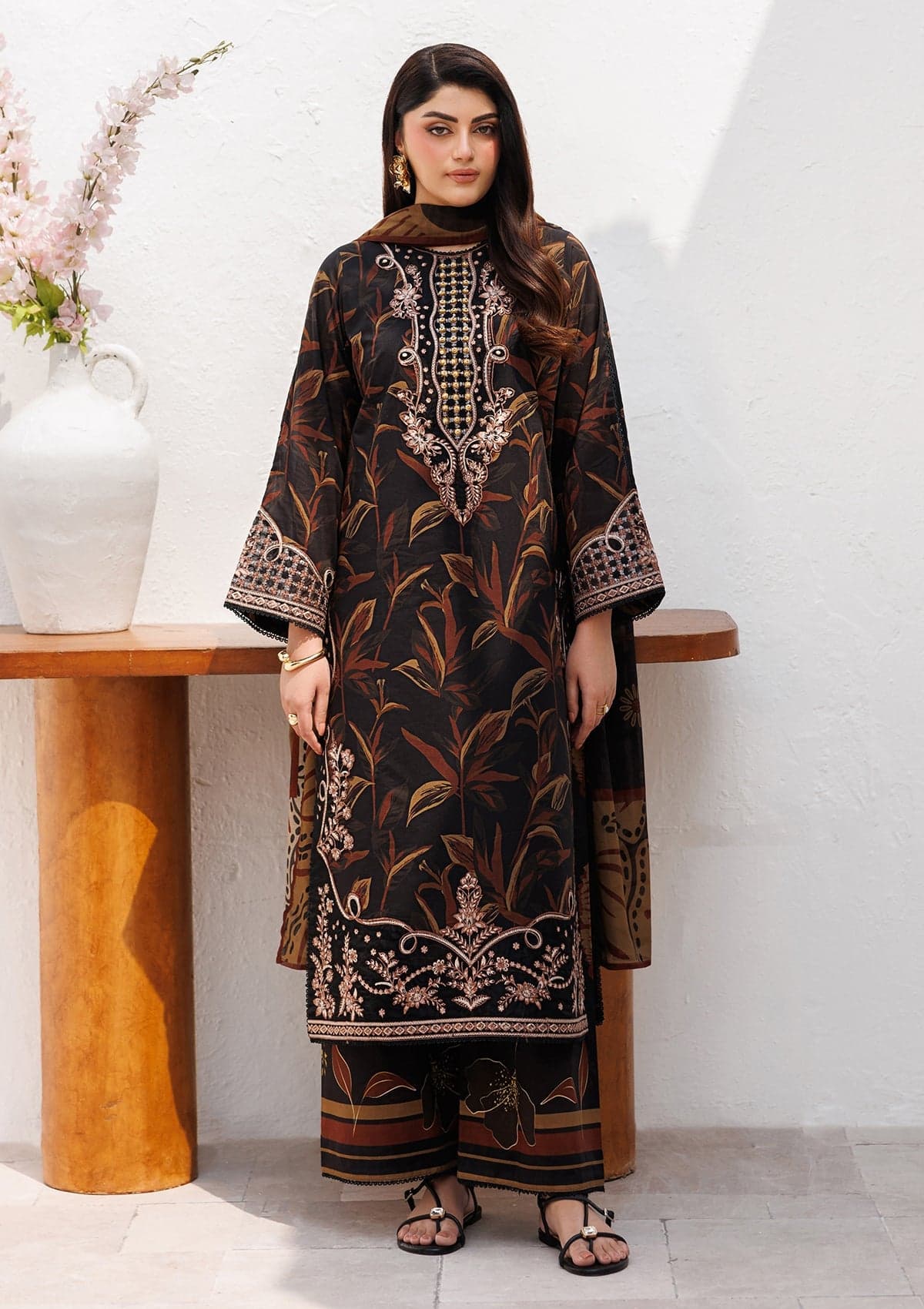 High-Neck Modest Tunic
