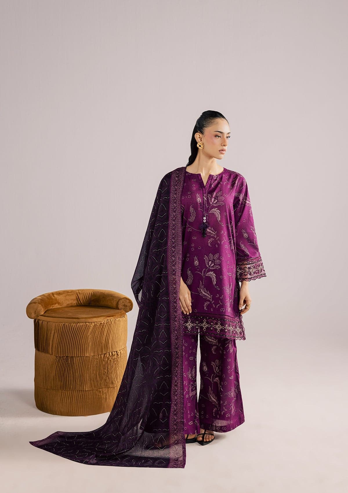 Nikkah Soft Organza Ensemble