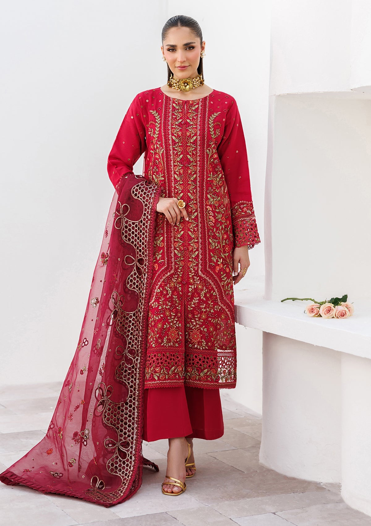 Cream Pearl Formal Ensemble